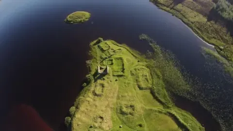 Forgotten Regal Castle Revealed on Scottish Isle